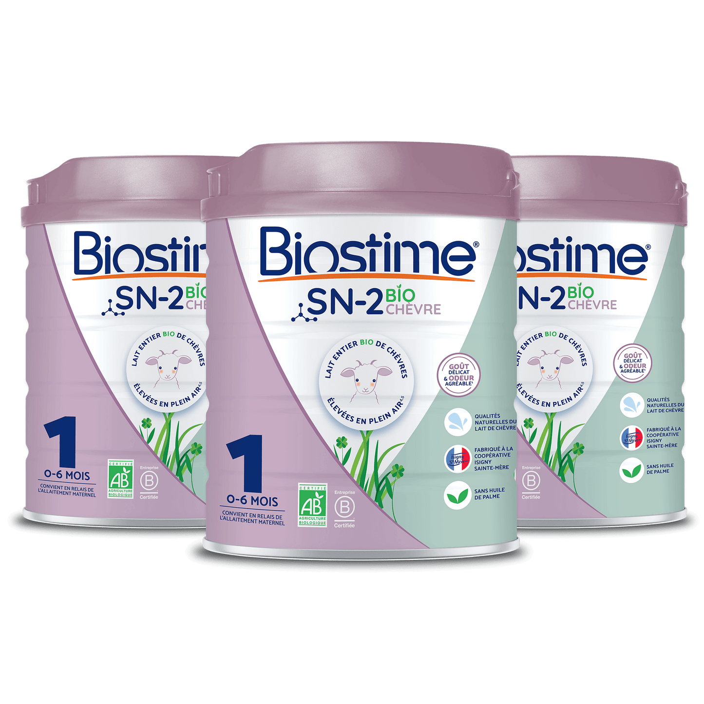 Biostime Biostime Lait de Chèvre 1er âge Lot de 3 boîtes