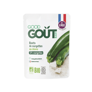 Good Gout Risotto de courgettes au chèvre