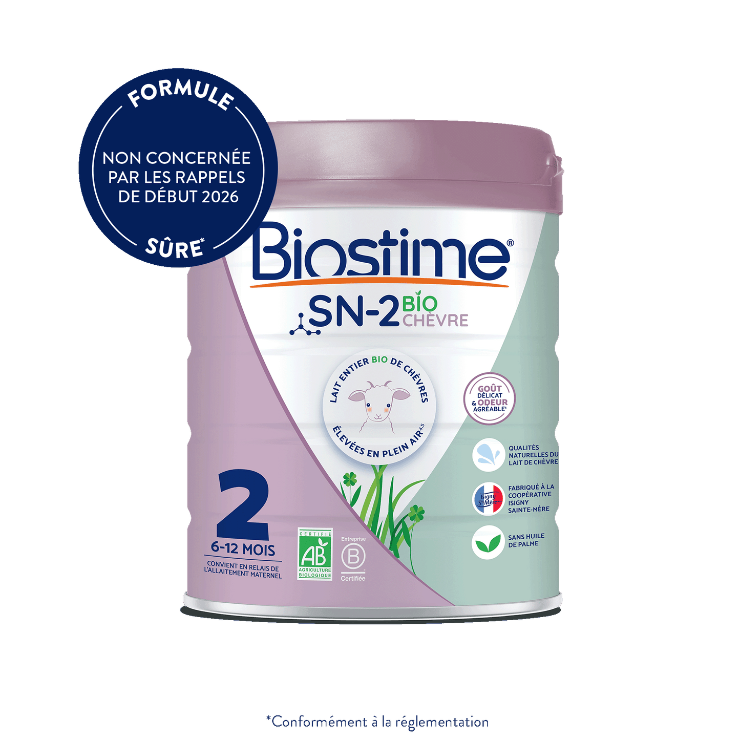 Biostime Biostime Lait de Chèvre 2ème âge 1 boîte