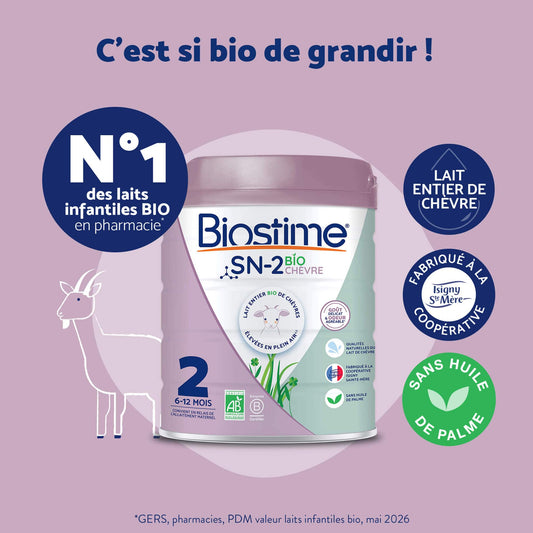 Biostime Biostime Lait de Chèvre 2ème âge