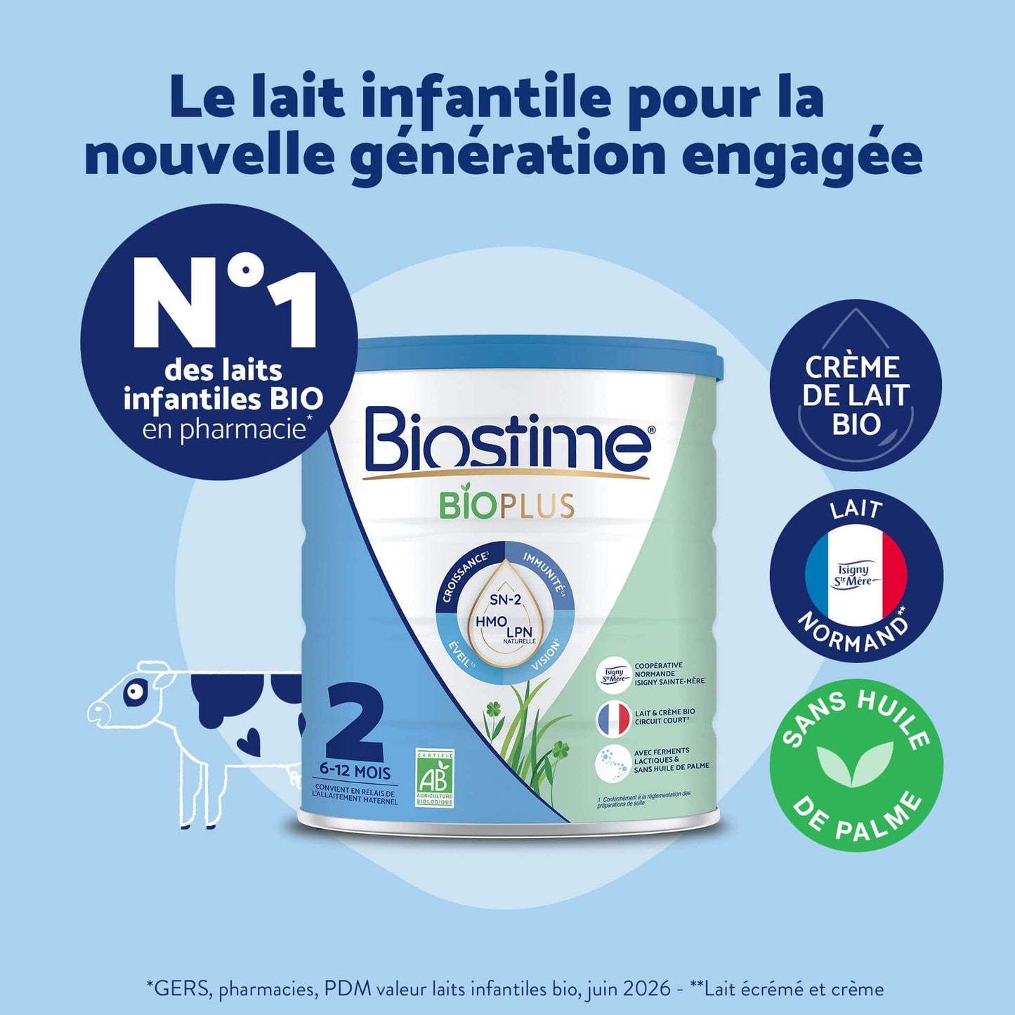 Biostime Biostime Lait de Suite 2ème âge