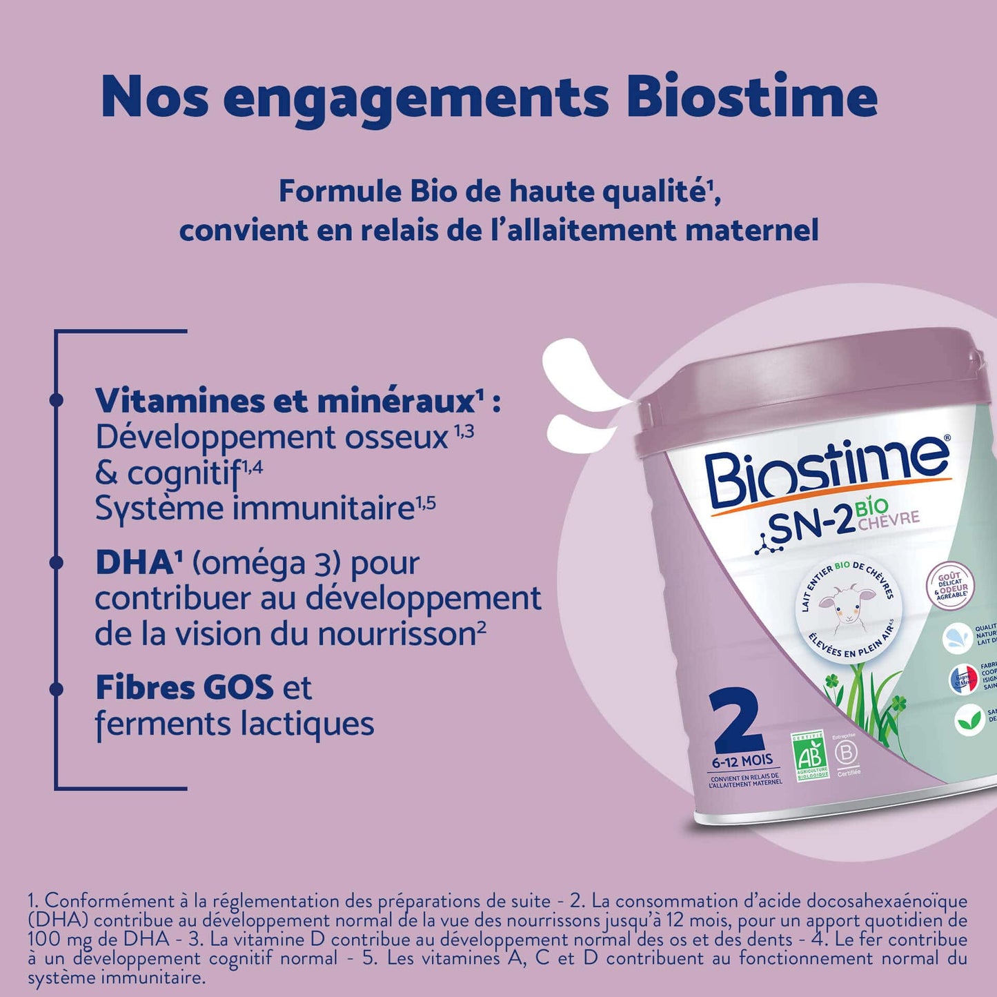 Biostime Biostime Lait de Chèvre 2ème âge