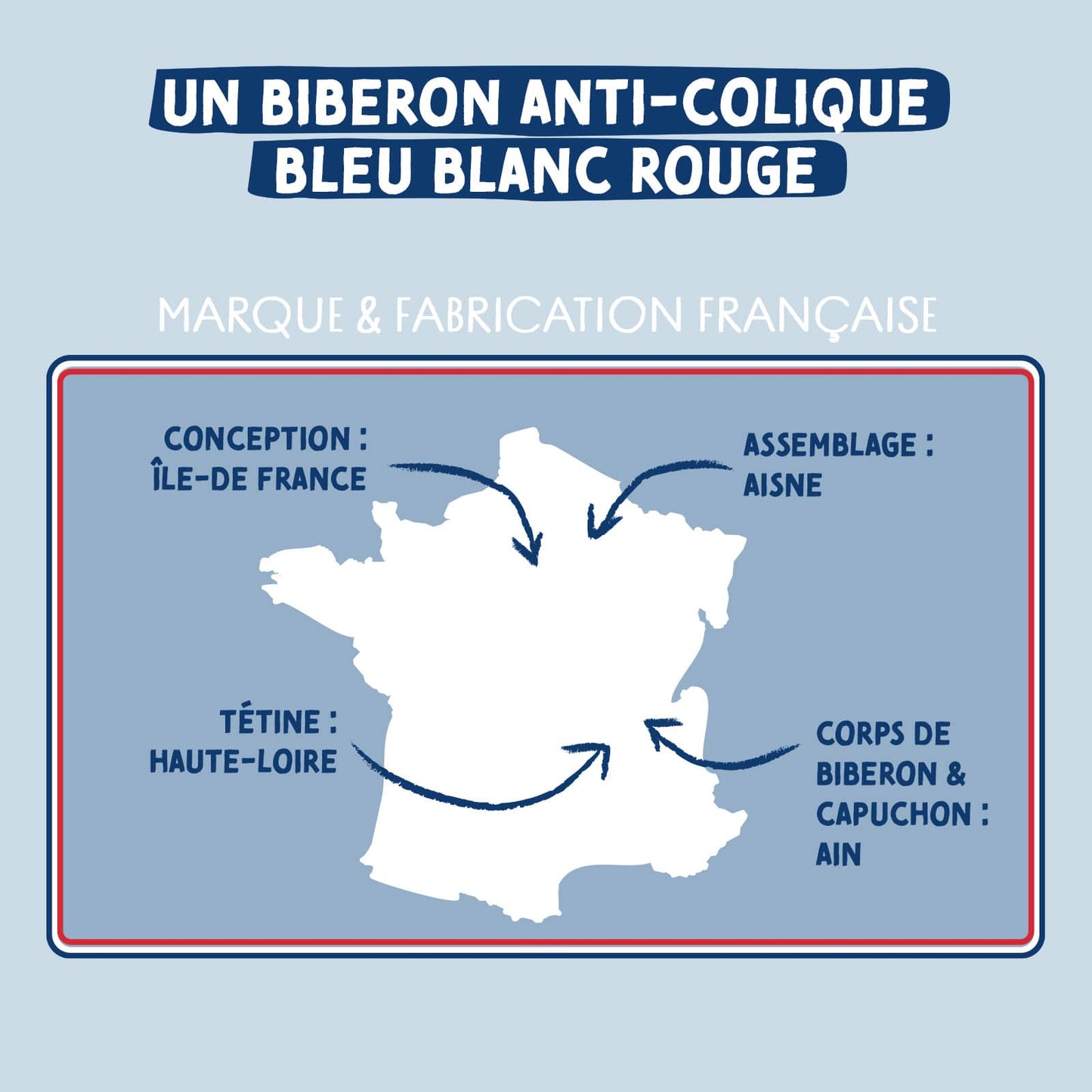 Dodie Lot de 2 biberons Tétine Ronde Anti-Colique 330mL - Débit 3