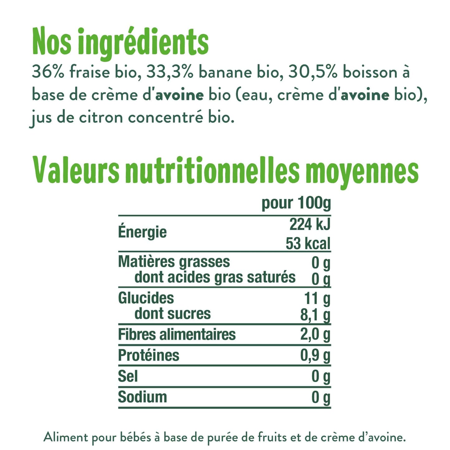Good Gout Mon pack brassés et gourdes fruits