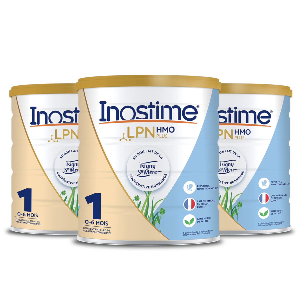 Inostime Inostime Lait Infantile 1er âge Lot de 3 boîtes