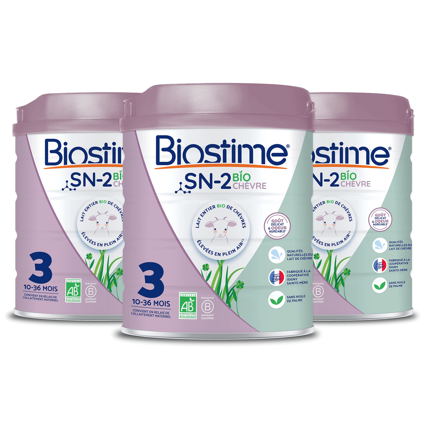 Biostime Biostime Lait de Chèvre 3ème âge Lot de 3 boîtes