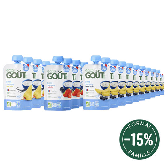 Good Gout Brassés lait de vache - Format famille