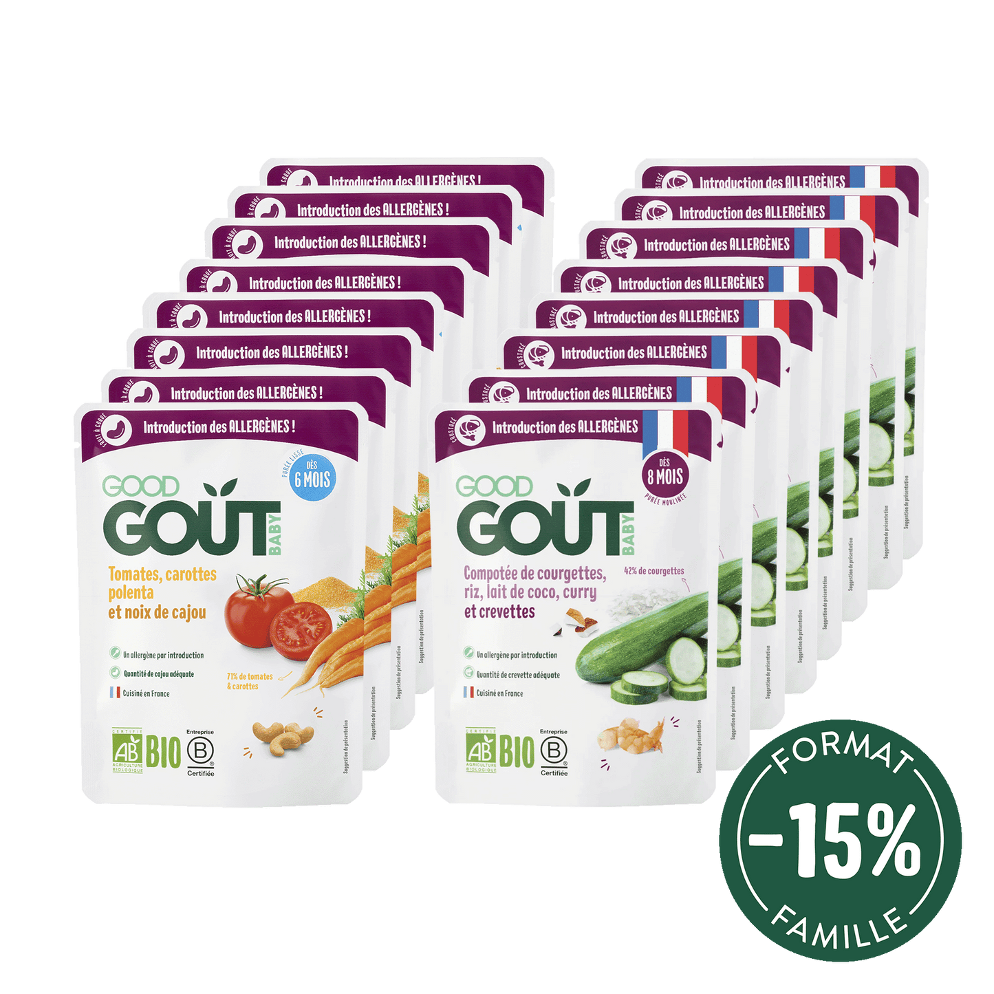 Good Gout Pack intro des allergènes - Format famille